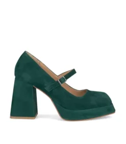 Zapatillas*Alma en Pena Comprar Sandalia Tacón Punta Cuadrada
