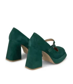 Zapatillas*Alma en Pena Comprar Sandalia Tacón Punta Cuadrada