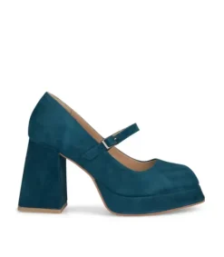 Zapatillas*Alma en Pena Comprar Sandalia Tacón Punta Cuadrada