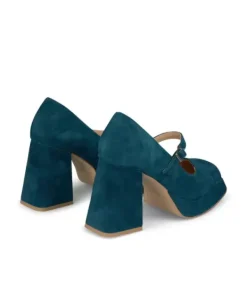 Zapatillas*Alma en Pena Comprar Sandalia Tacón Punta Cuadrada