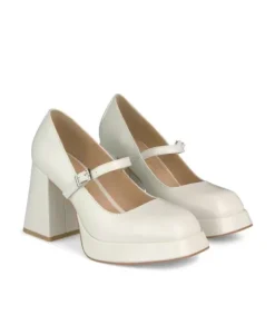 Zapatillas*Alma en Pena Comprar Sandalia Tacón Punta Cuadrada