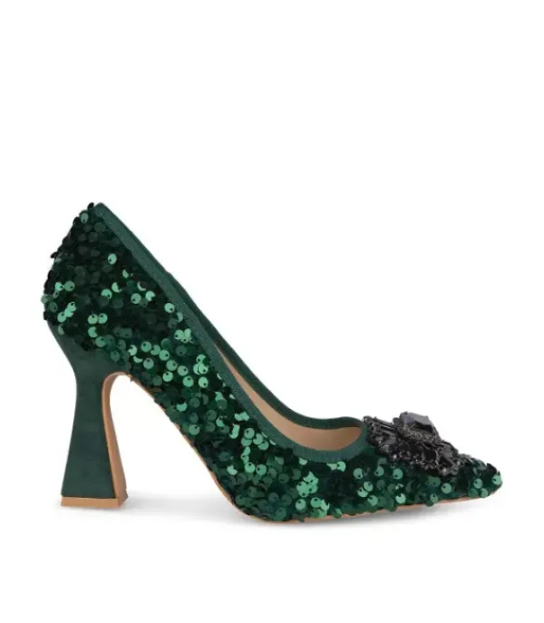 Zapatos De Tacón Azules*Alma en Pena Comprar Tacónes Altos Con Lentejuelas