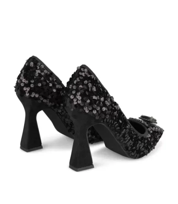 Zapatos De Tacón Azules*Alma en Pena Comprar Tacónes Altos Con Lentejuelas