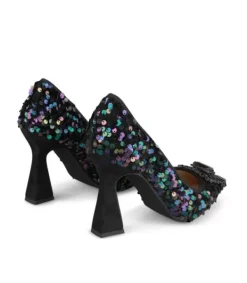 Zapatos De Tacón Azules*Alma en Pena Comprar Tacónes Altos Con Lentejuelas