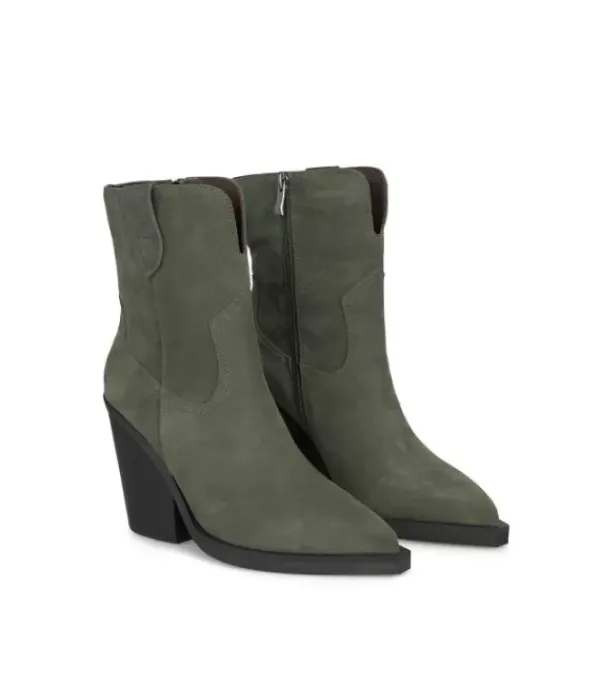 Botines Tacón*Alma en Pena Comprar Tacón Vaquero Cana Baja