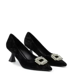 Zapatos De Tacón Azules*Alma en Pena Comprar Zapato Punta Puntiaguda Con Adorno