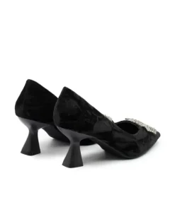 Zapatos De Tacón Azules*Alma en Pena Comprar Zapato Punta Puntiaguda Con Adorno