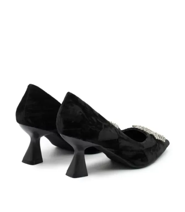 Zapatos De Tacón Azules*Alma en Pena Comprar Zapato Punta Puntiaguda Con Adorno