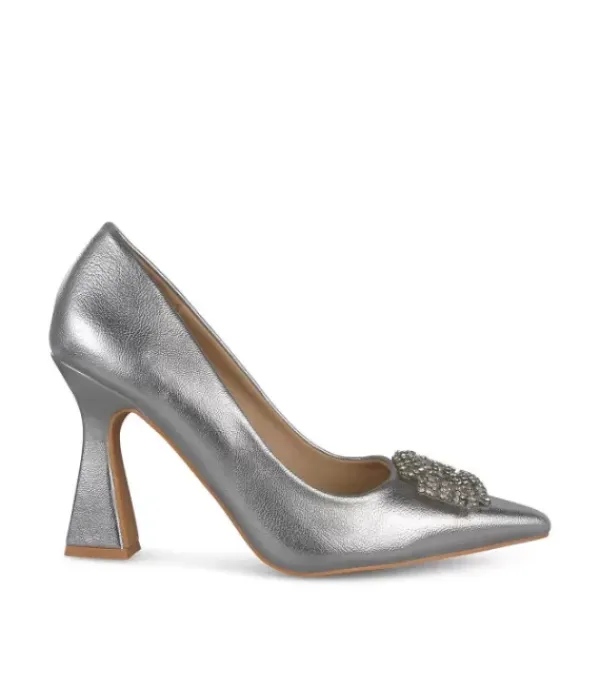Zapatos De Tacón Azules*Alma en Pena Comprar Zapatos De Tacón Con Hebilla Y Pedreria