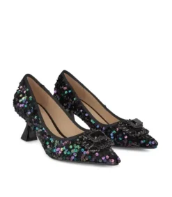 Zapatos De Tacón Azules*Alma en Pena Comprar Zapatos De Tacón Con Lentejuelas