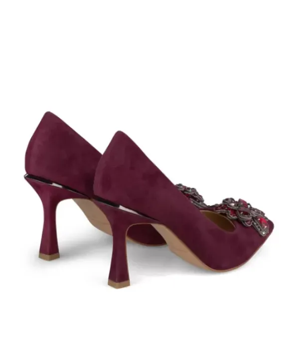 Zapatillas*Alma en Pena Comprar Zapato Tacón Adorno Flor