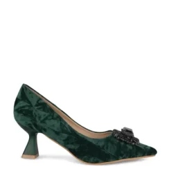 Zapatos De Tacón Azules*Alma en Pena Comprar Zapato Tacón Con Broche Pedreria