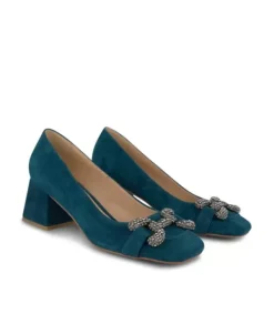 Zapatillas*Alma en Pena Comprar Zapato Tacón Con Detalle