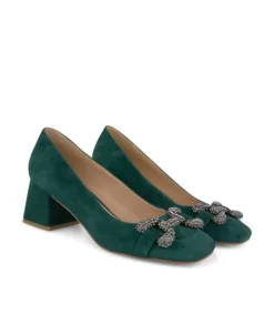 Zapatillas*Alma en Pena Comprar Zapato Tacón Con Detalle