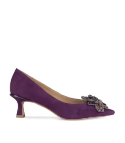 Zapatillas*Alma en Pena Comprar Zapato Tacón Con Flor