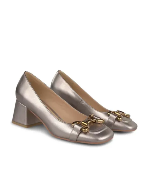 Zapatillas*Alma en Pena Comprar Zapato Tacón Con Hebilla