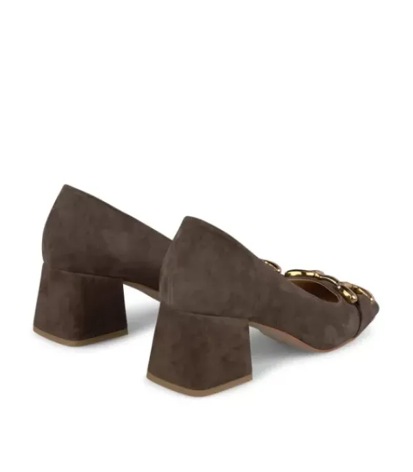 Zapatillas*Alma en Pena Comprar Zapato Tacón Con Hebilla