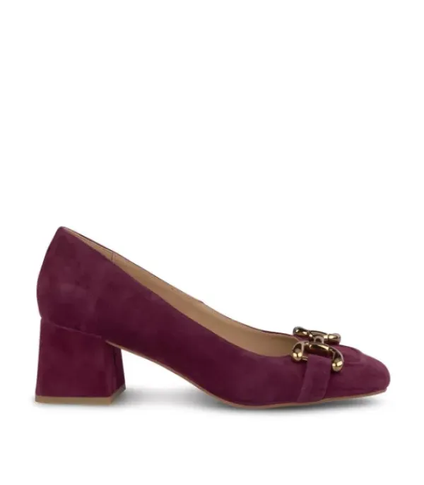 Zapatillas*Alma en Pena Comprar Zapato Tacón Con Hebilla