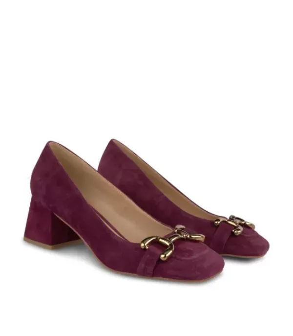 Zapatillas*Alma en Pena Comprar Zapato Tacón Con Hebilla