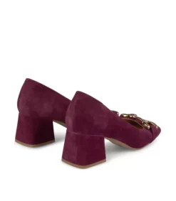Zapatillas*Alma en Pena Comprar Zapato Tacón Con Hebilla