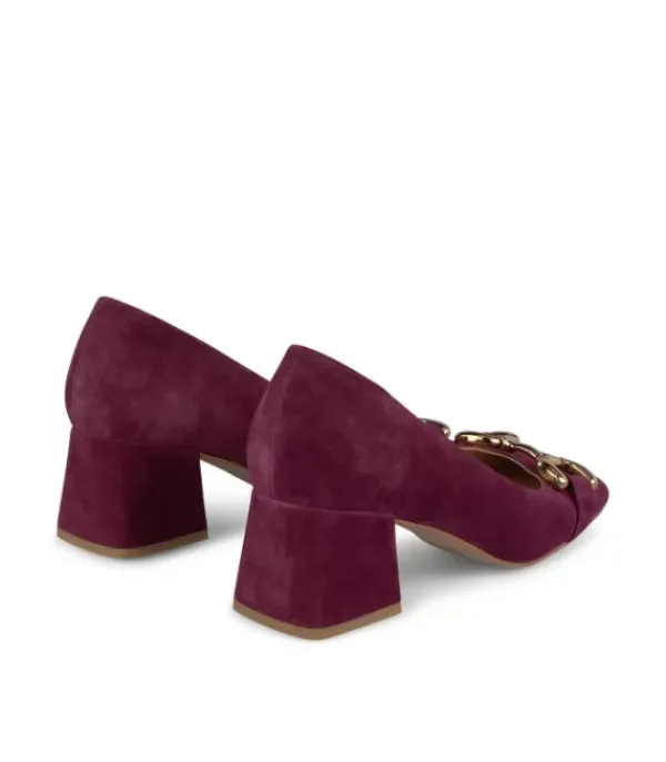 Zapatillas*Alma en Pena Comprar Zapato Tacón Con Hebilla